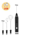 Mini Electric Handheld Milk Frother Electric Blender with USB Electrical Maker Whisk Mixer for Milk Frother Cappuccino